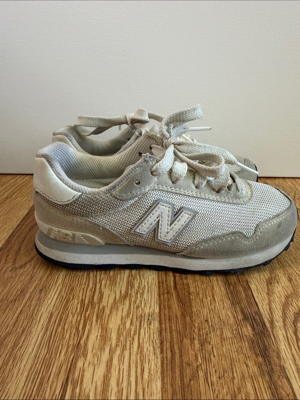 Kids New Balance 515s Retro Suede & Mesh Sneakers